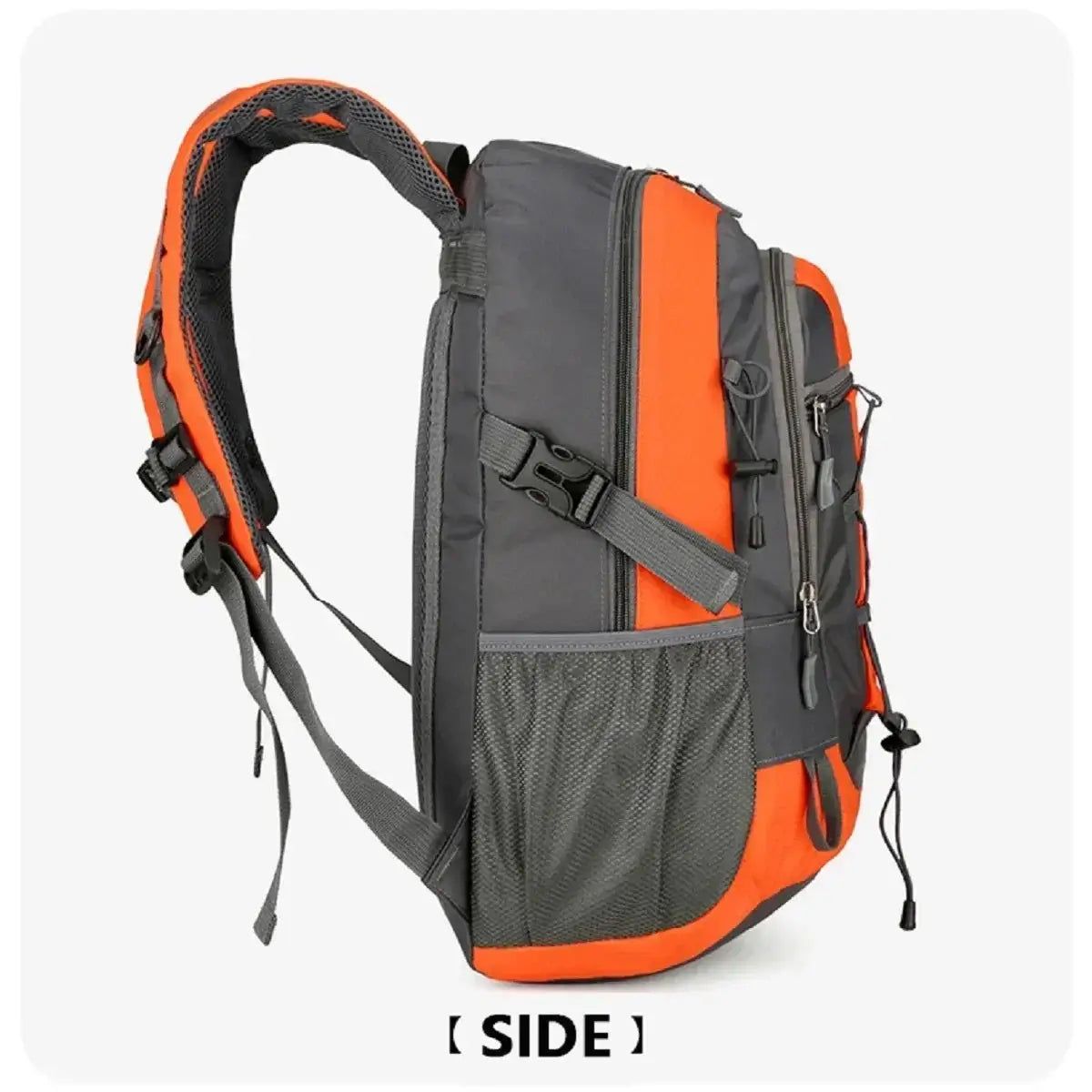 Waterproof Hiking Backpack – Lightweight Outdoor Daypack, Orange