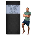 Extra Thick XL Wide Yoga Mat 10mm Cushion