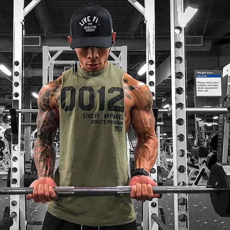 Men's Summer Gym Muscle Tank Top Vest