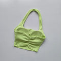Backless Bliss: Sexy Sports Bra & Yoga Crop Top