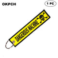Dangerous Machine - Motorcycle Keychain