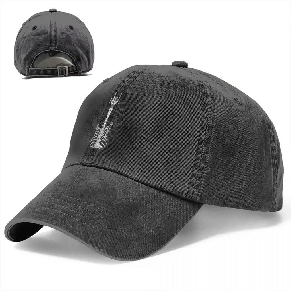 Rock & Roll Skeleton Caps