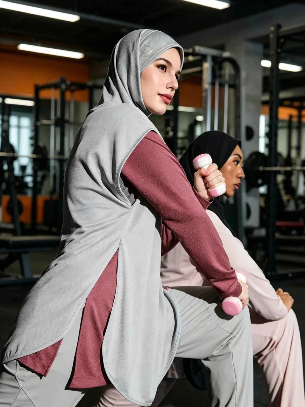 Women's Sport Hooded Quick-Dry Hijab