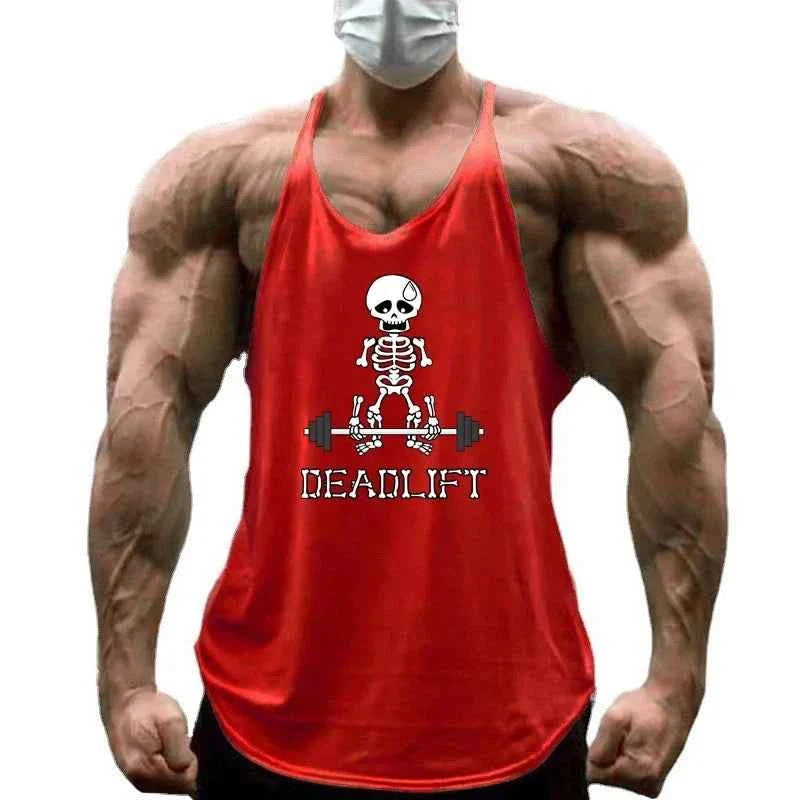 Men's Gym Muscle Workout Sleeveless Tank Top