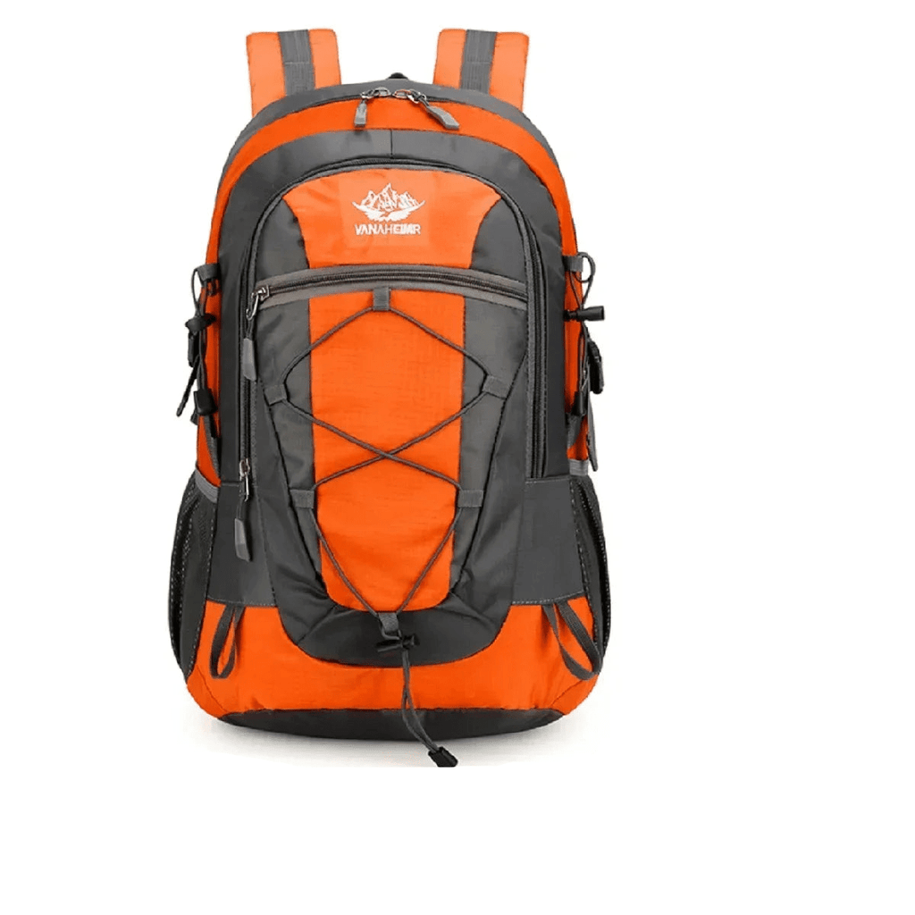 Waterproof Hiking Backpack – Lightweight Outdoor Daypack, Orange