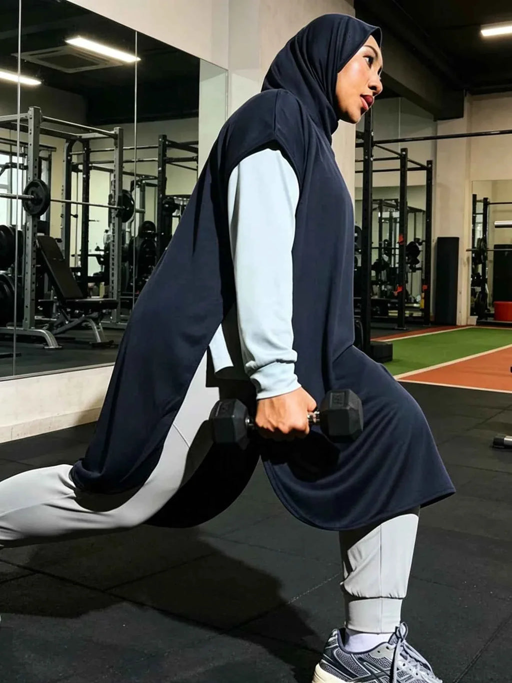 Women's Sport Hooded Quick-Dry Hijab