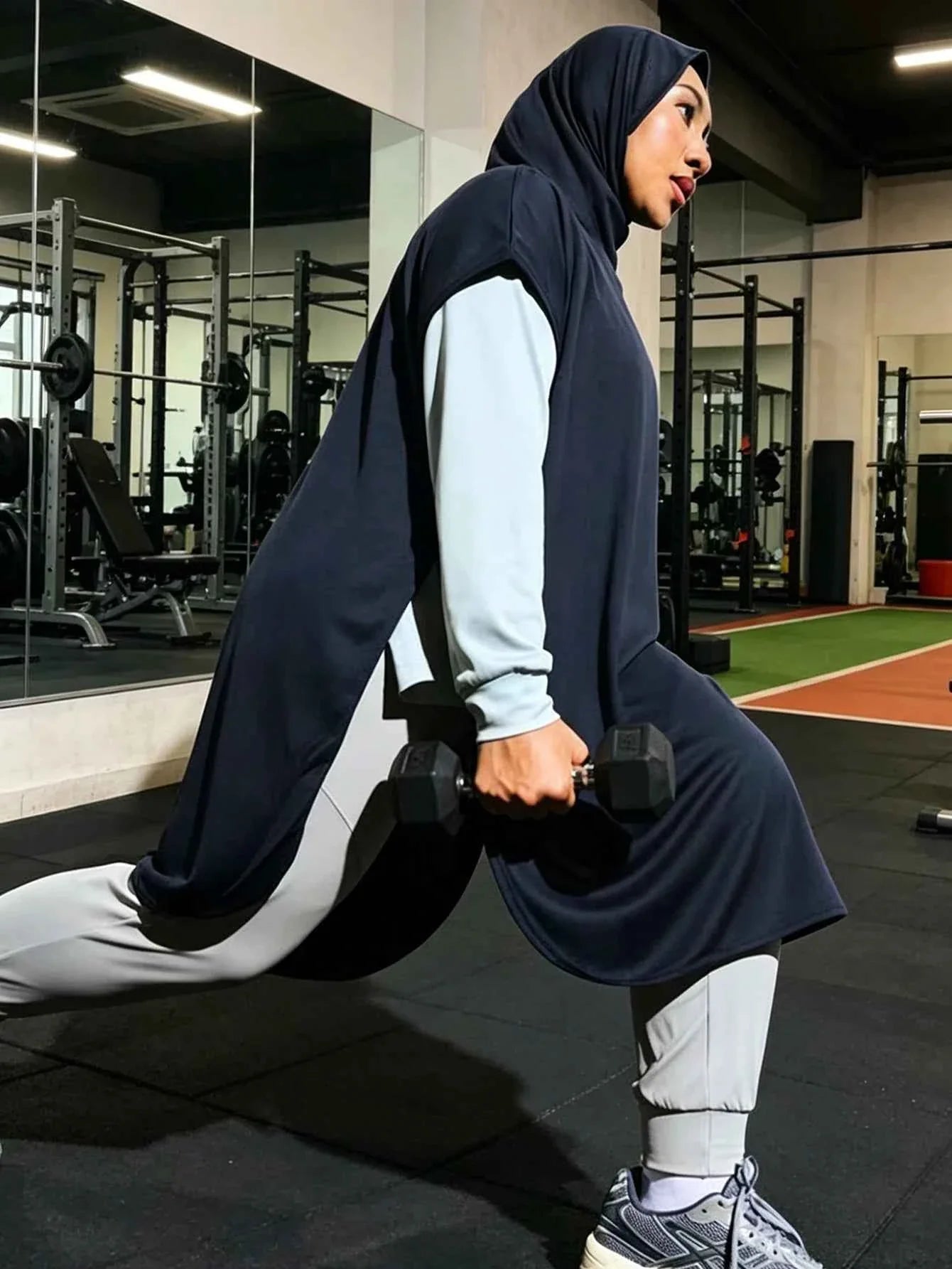 Women's Sport Hooded Quick-Dry Hijab