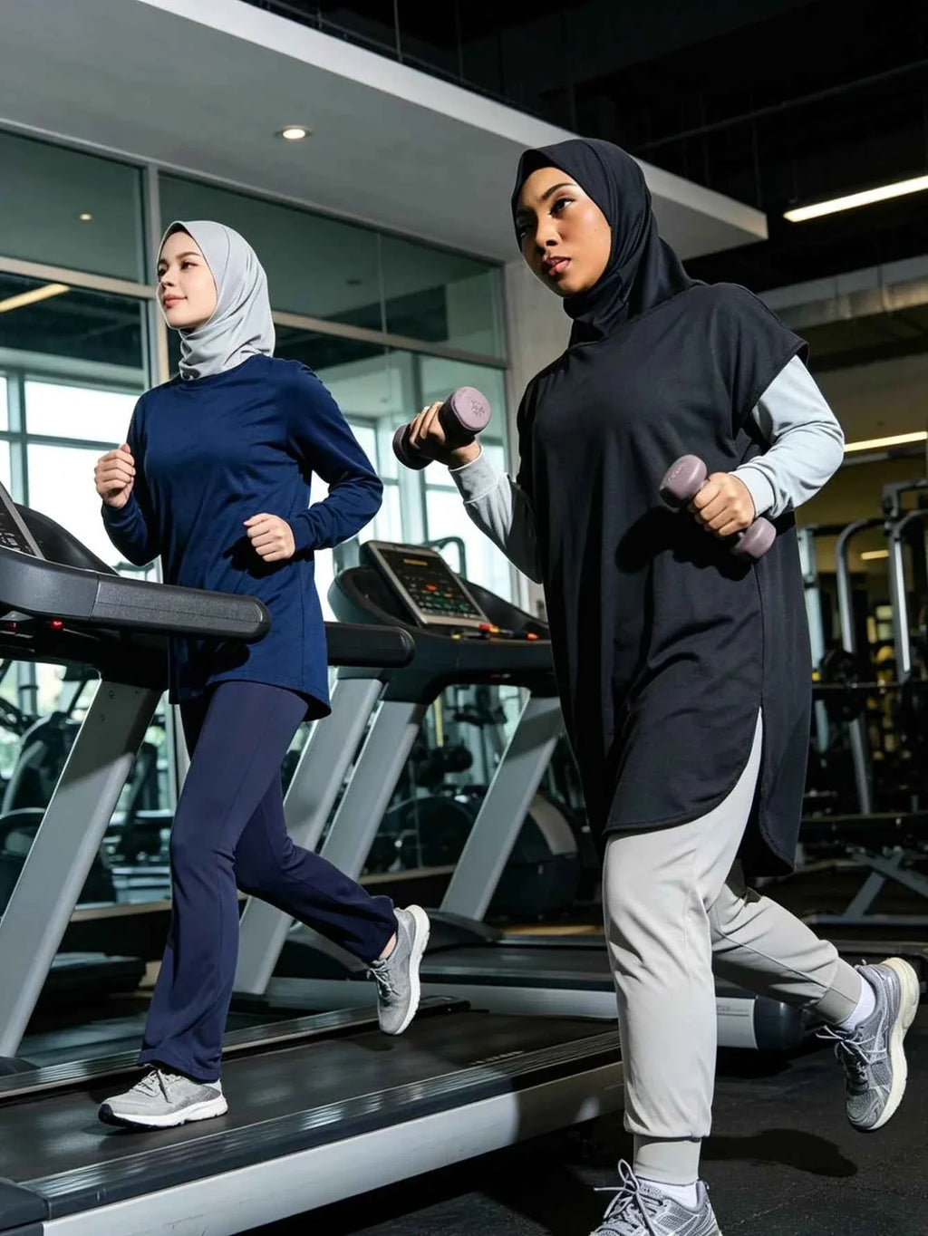 Women's Sport Hooded Quick-Dry Hijab
