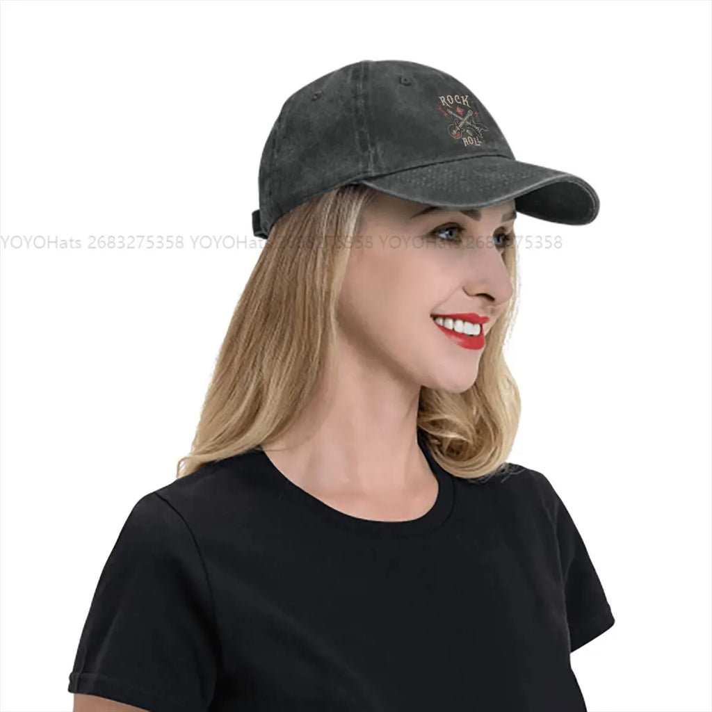 Rock N Roll Multicolor Caps