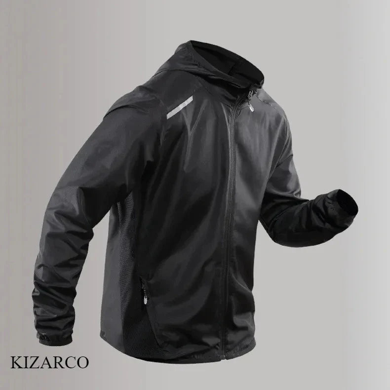 UltraLight Hooded Running Jacket - Windproof & Waterproof