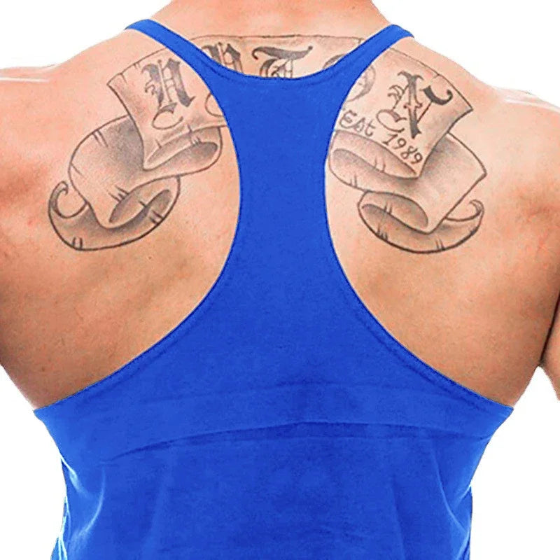 Men's Gym Muscle Workout Sleeveless Tank Top
