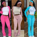 FAGADOER Women’s 2-Piece Tracksuit Set