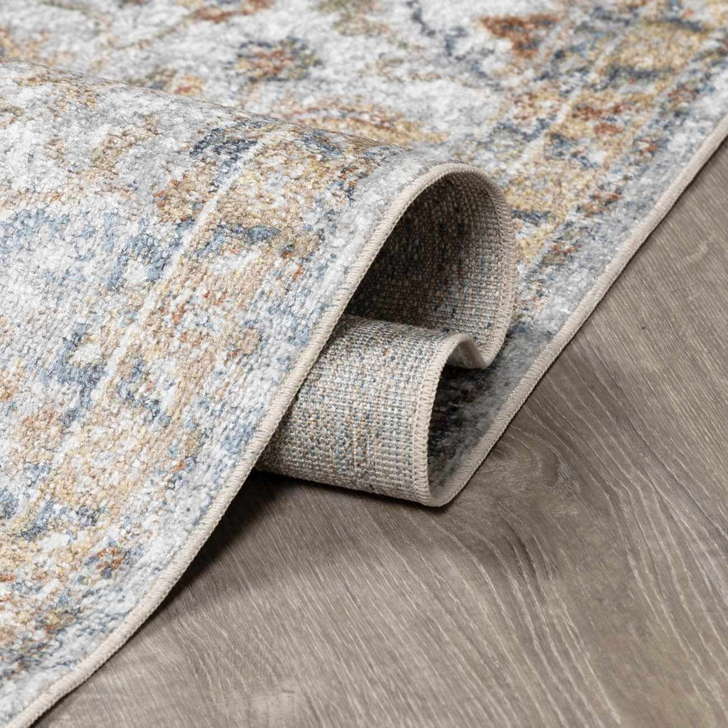 Dion Washable Floral Rug - Clearance