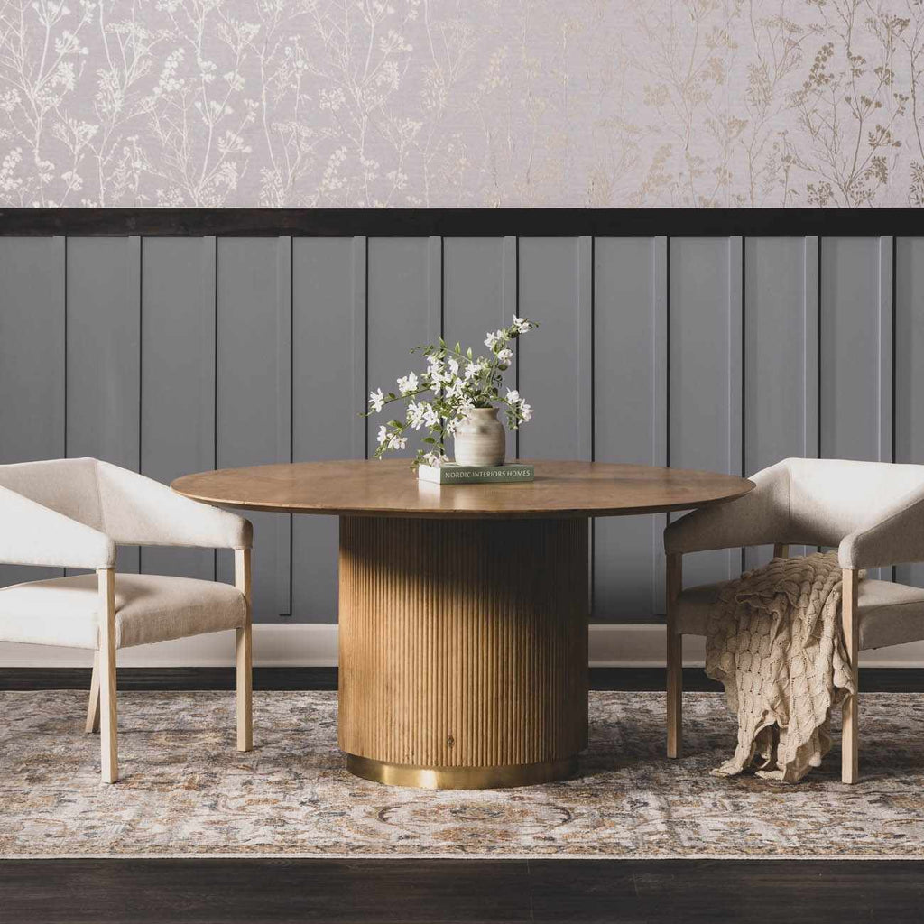 Dion Washable Floral Rug - Clearance