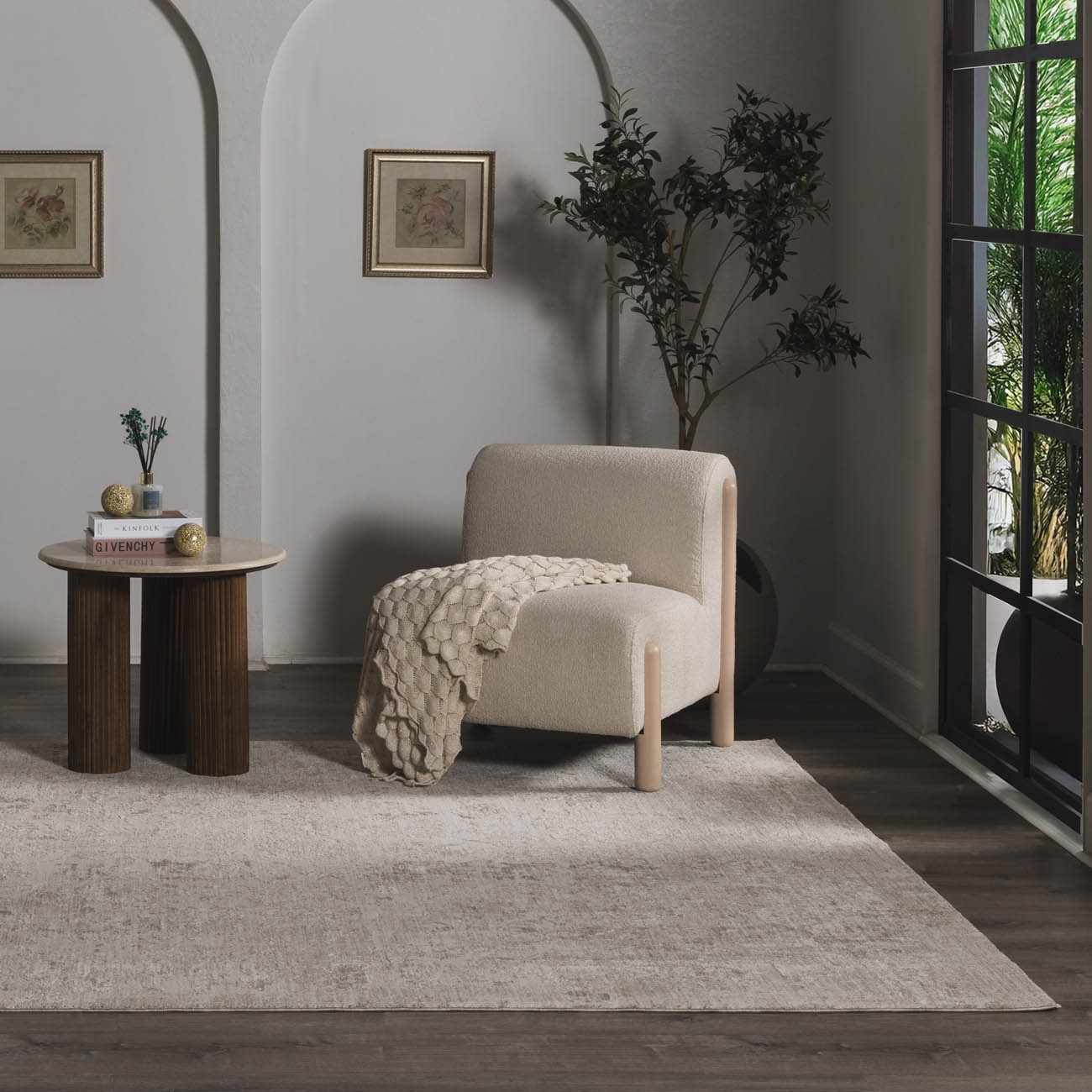 Jenis Gray Luxe Rug