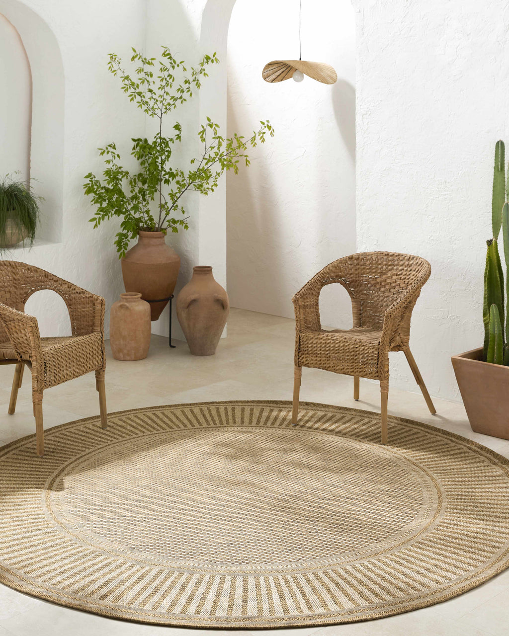 Amora Flatweave Faux Jute Outdoor Rug