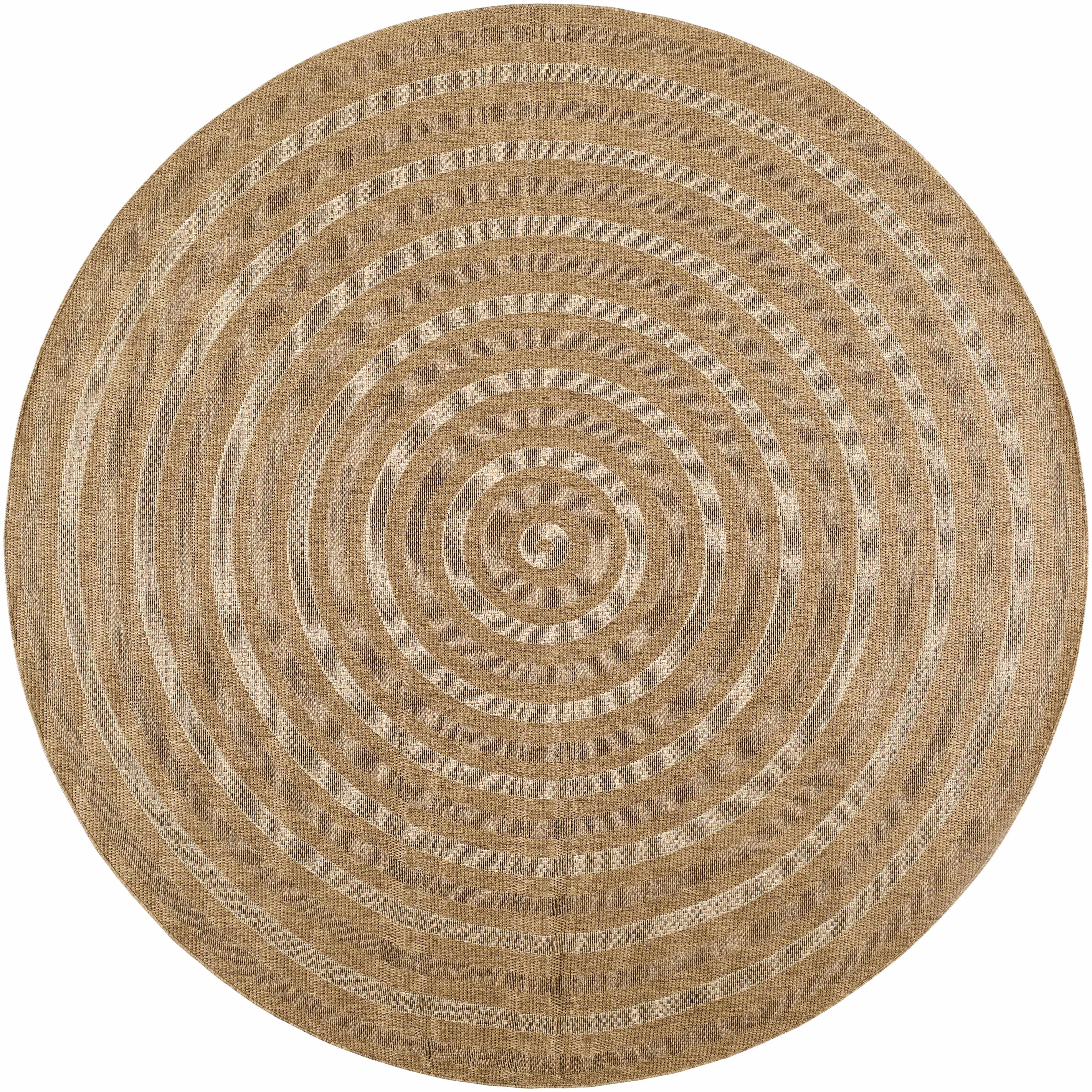 Dyami Flatweave Faux Jute Outdoor Rug