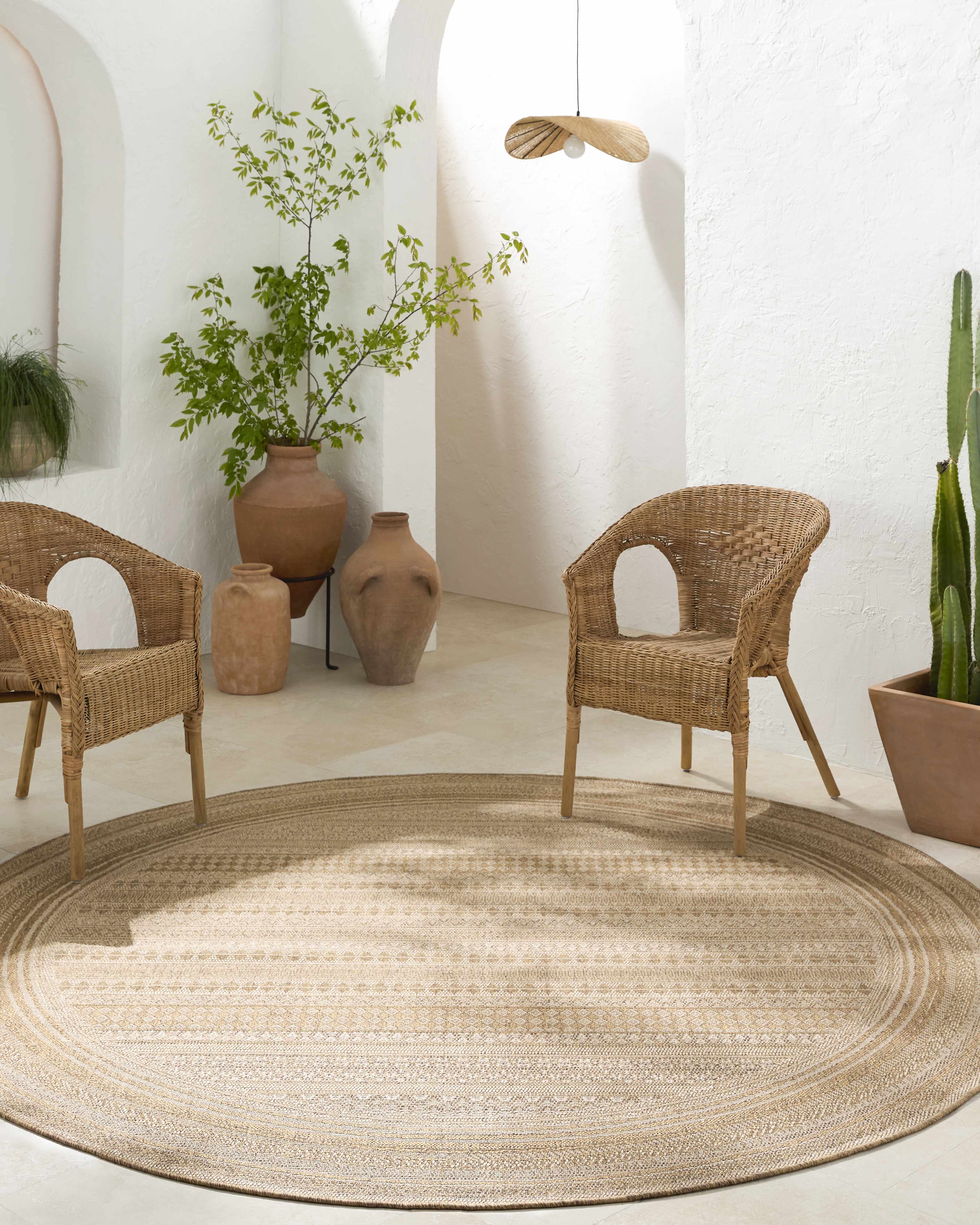 Freja Flatweave Faux Jute Outdoor Rug