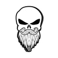 Bearded Punisher Decal