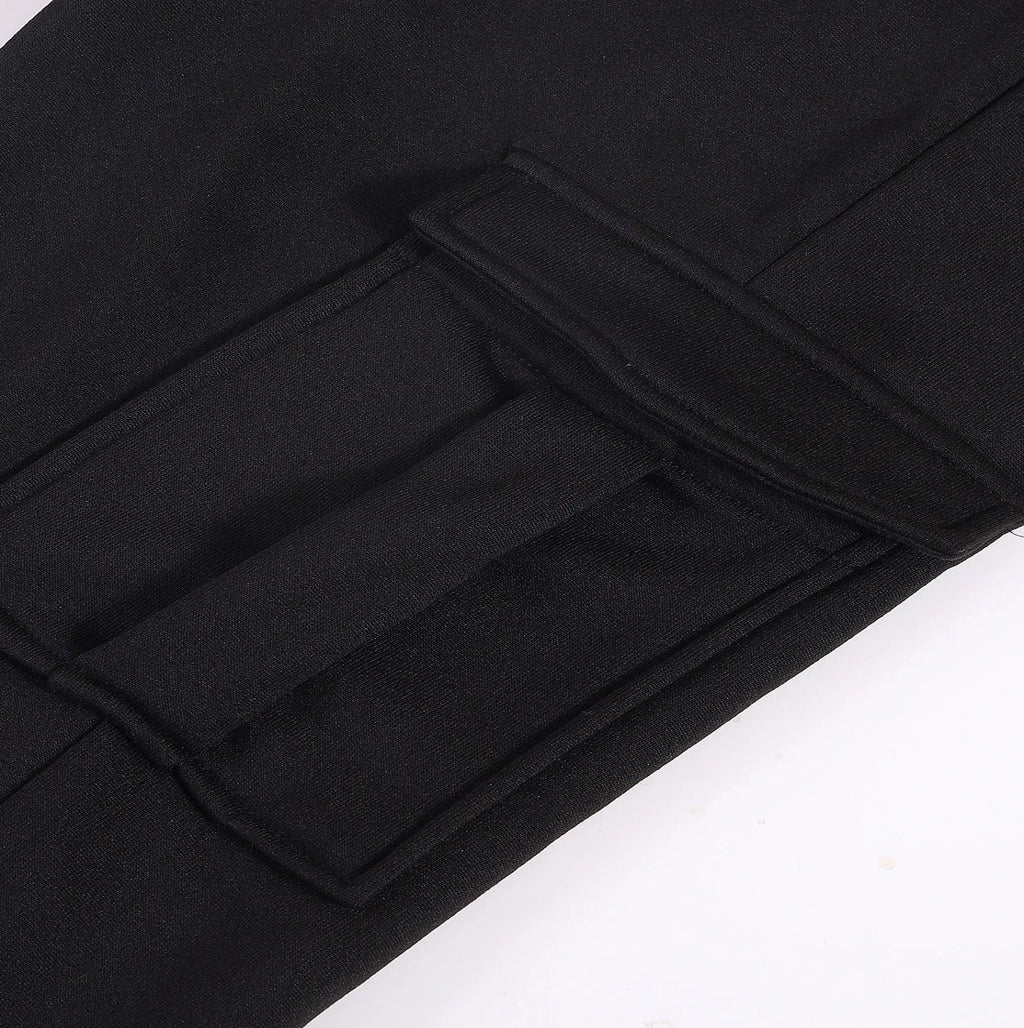 Men's Straight Fit Multi-Pocket Sweatpants