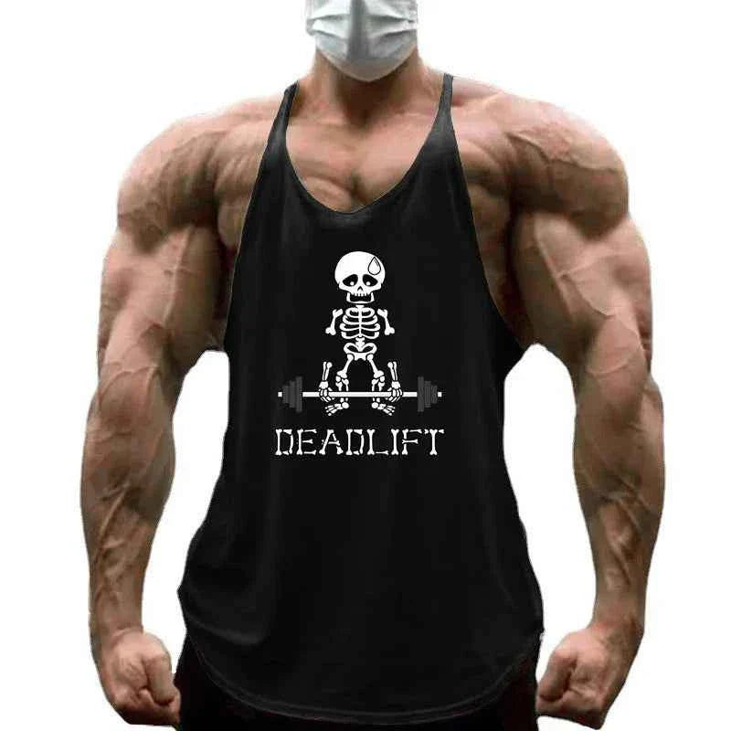 Men's Gym Muscle Workout Sleeveless Tank Top