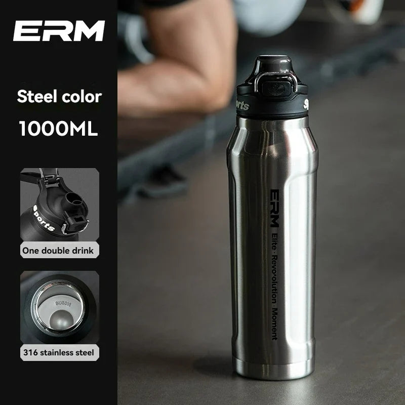 Insulated Stainless Steel Sports Water Bottle
