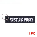 Full Throttle Motorcycle Keychain