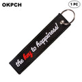 Key To Happiness - Motorcycle Keychain