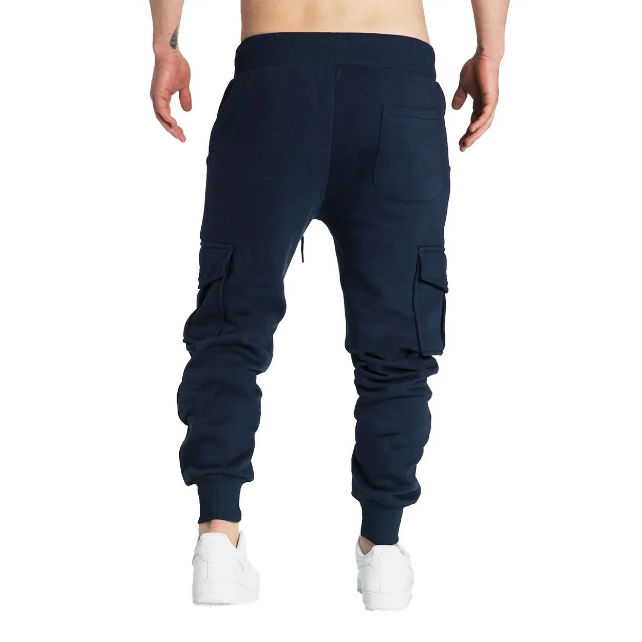 Men's Straight Fit Multi-Pocket Sweatpants