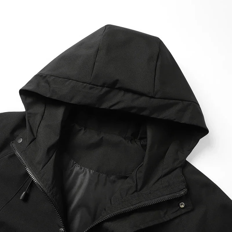 CHRLCK Unisex Waterproof Running Windbreaker