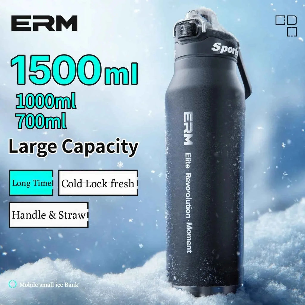 Insulated Stainless Steel Sports Water Bottle