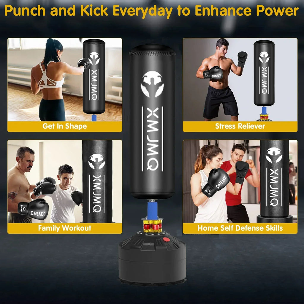 HomeBoxing Pro: Suction Stand & Gloves Set