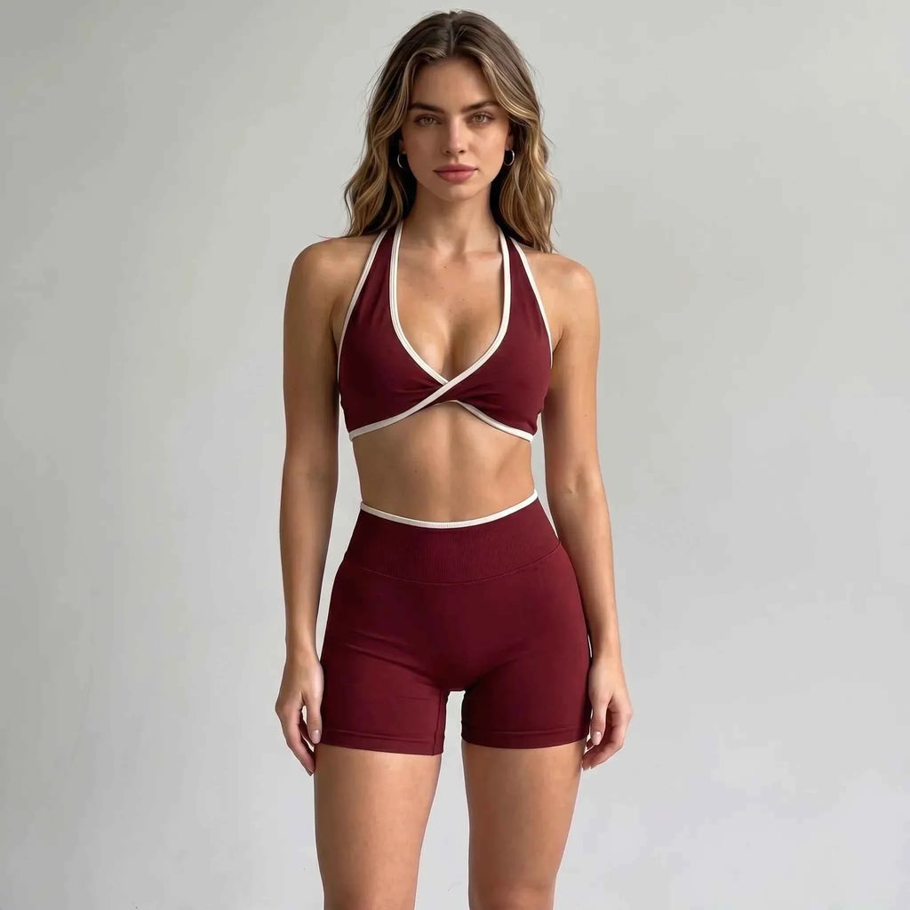 Women's Seamless Yoga & Gym Set, Quick Dry
