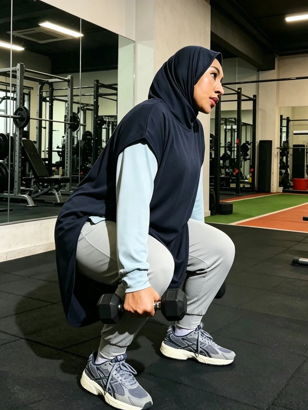 Women's Sport Hooded Quick-Dry Hijab