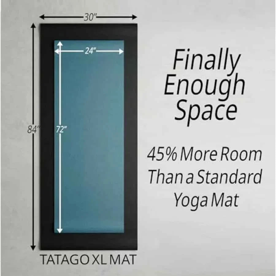 Extra Thick XL Wide Yoga Mat 10mm Cushion