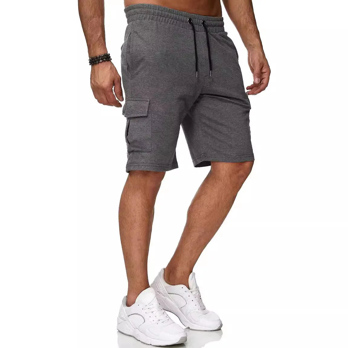 Men's Straight Fit Multi-Pocket Sweatpants