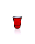 Red Party Cup Ball Marker