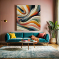 Canvas Print: "Spectral Swirl"