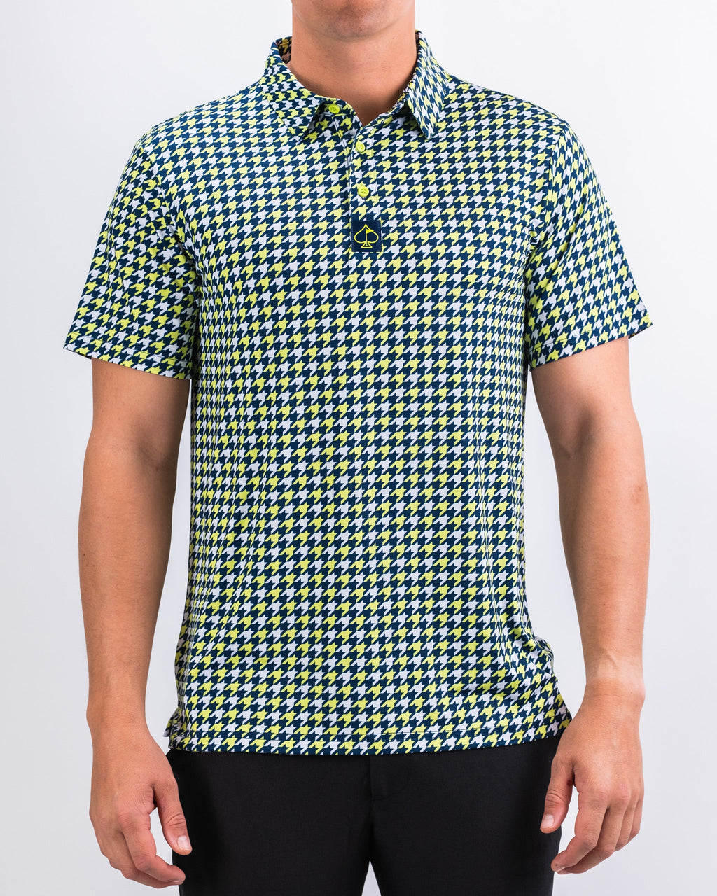 Houndstooth Lime