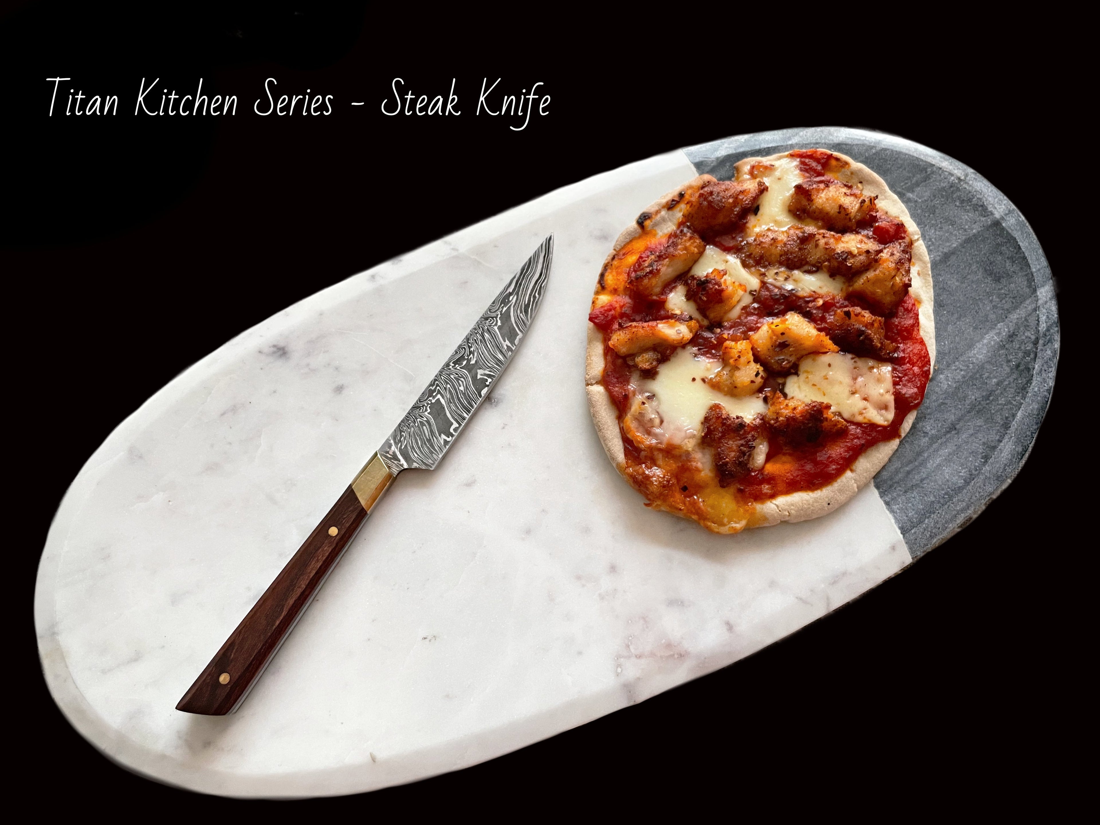 Damascus Steel Steak Knife (Steak Knife)