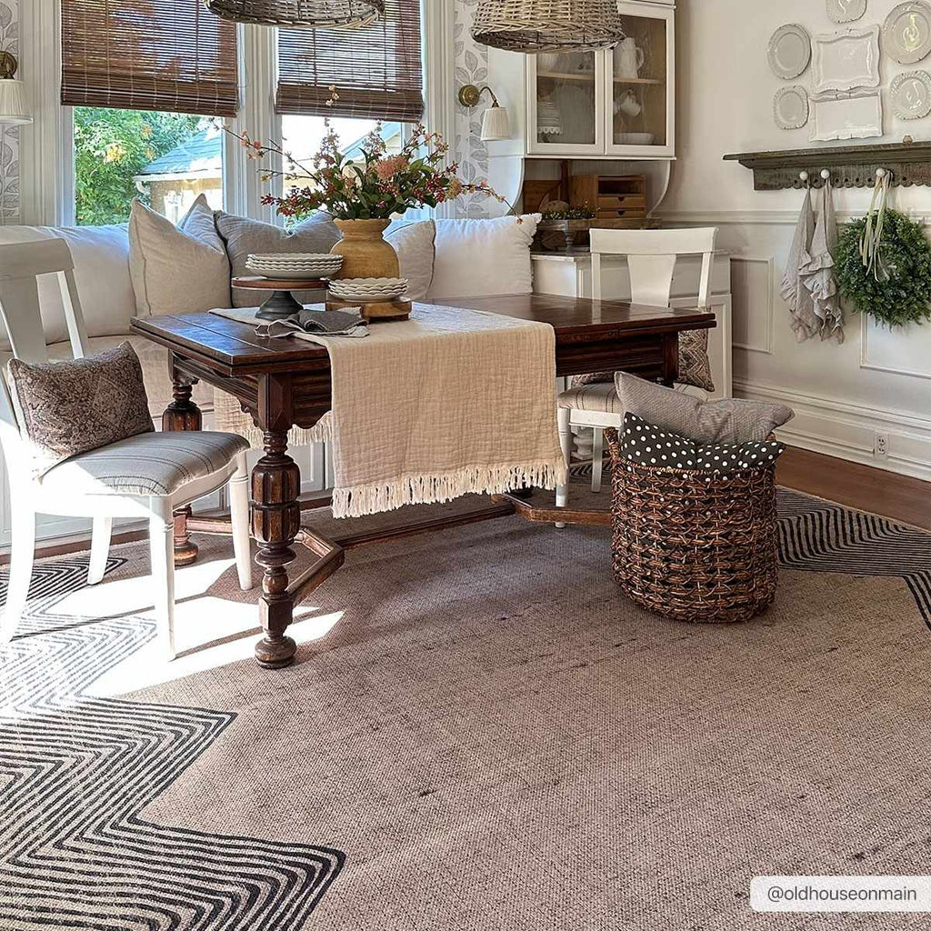 Suzy Washable Jutely Rug - Clearance