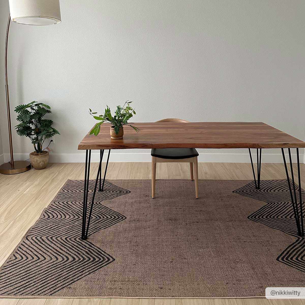 Suzy Washable Jutely Rug - Clearance