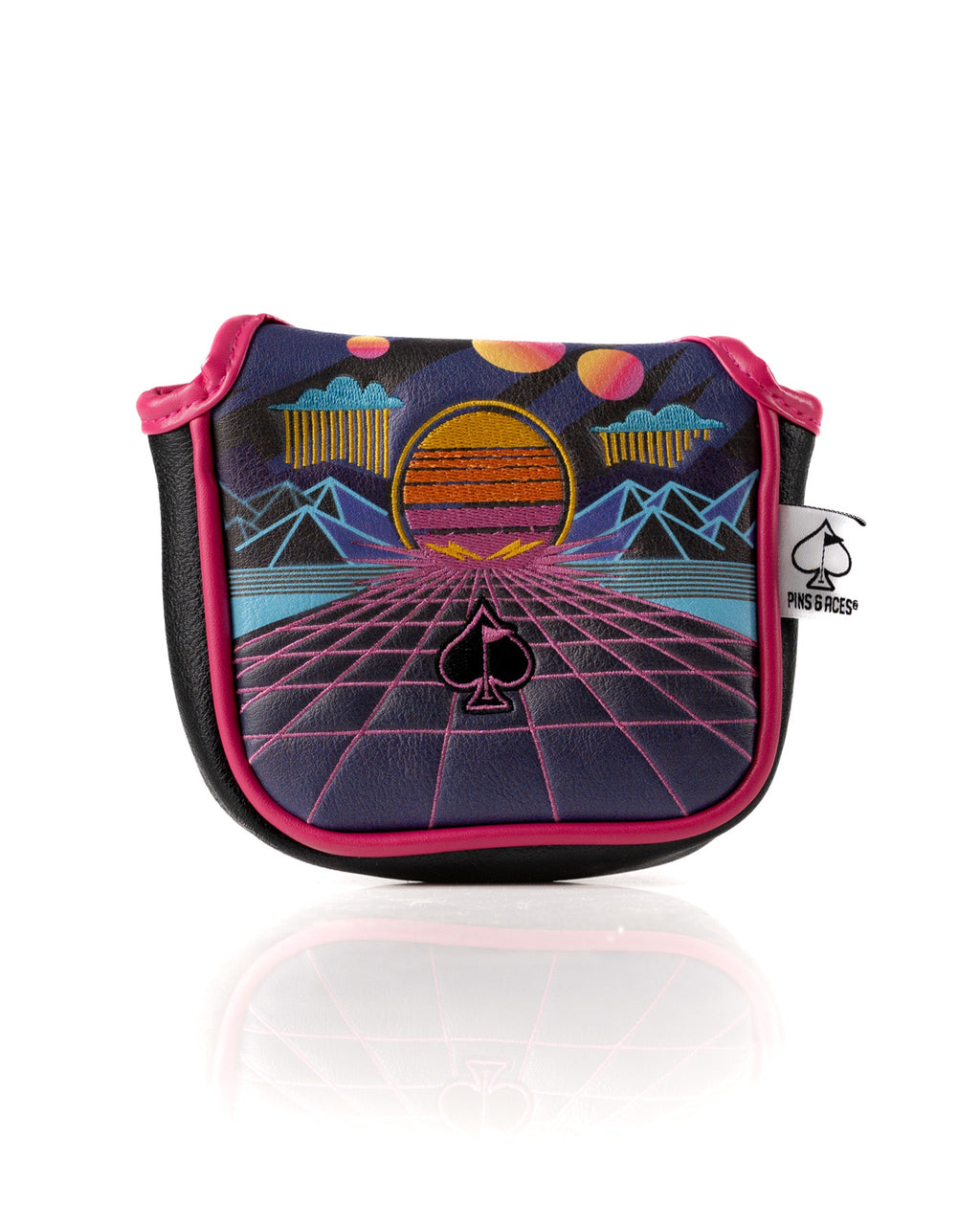 Synthwave - Mallet Putter Cover