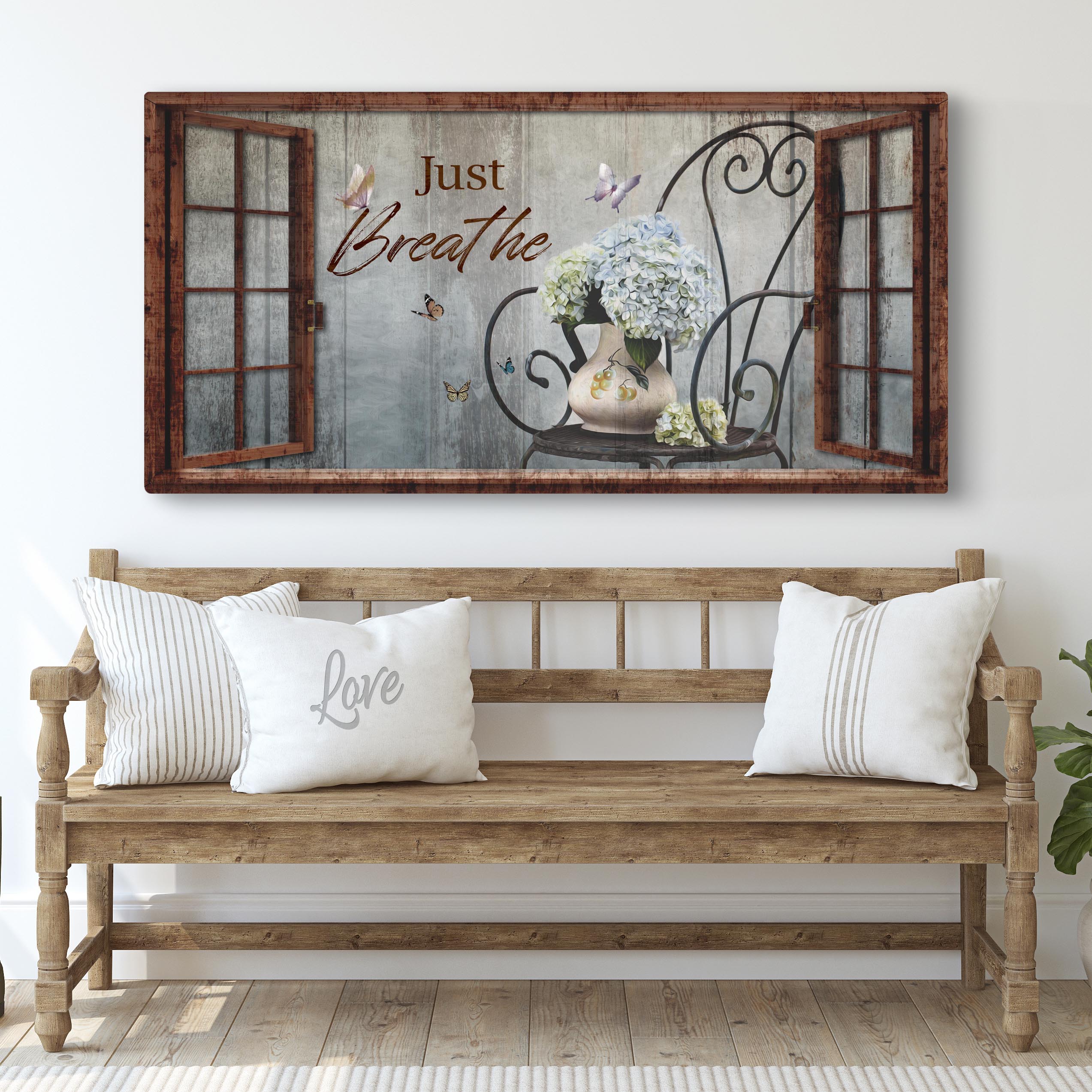 Just Breathe Sign XII