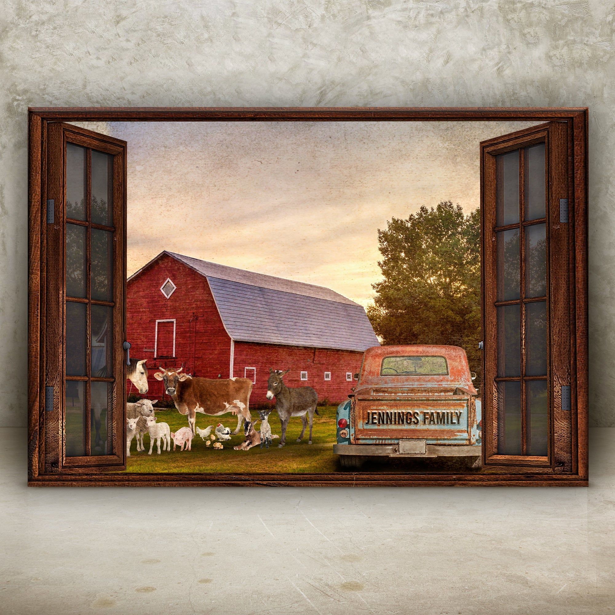 Family Farmhouse Sign