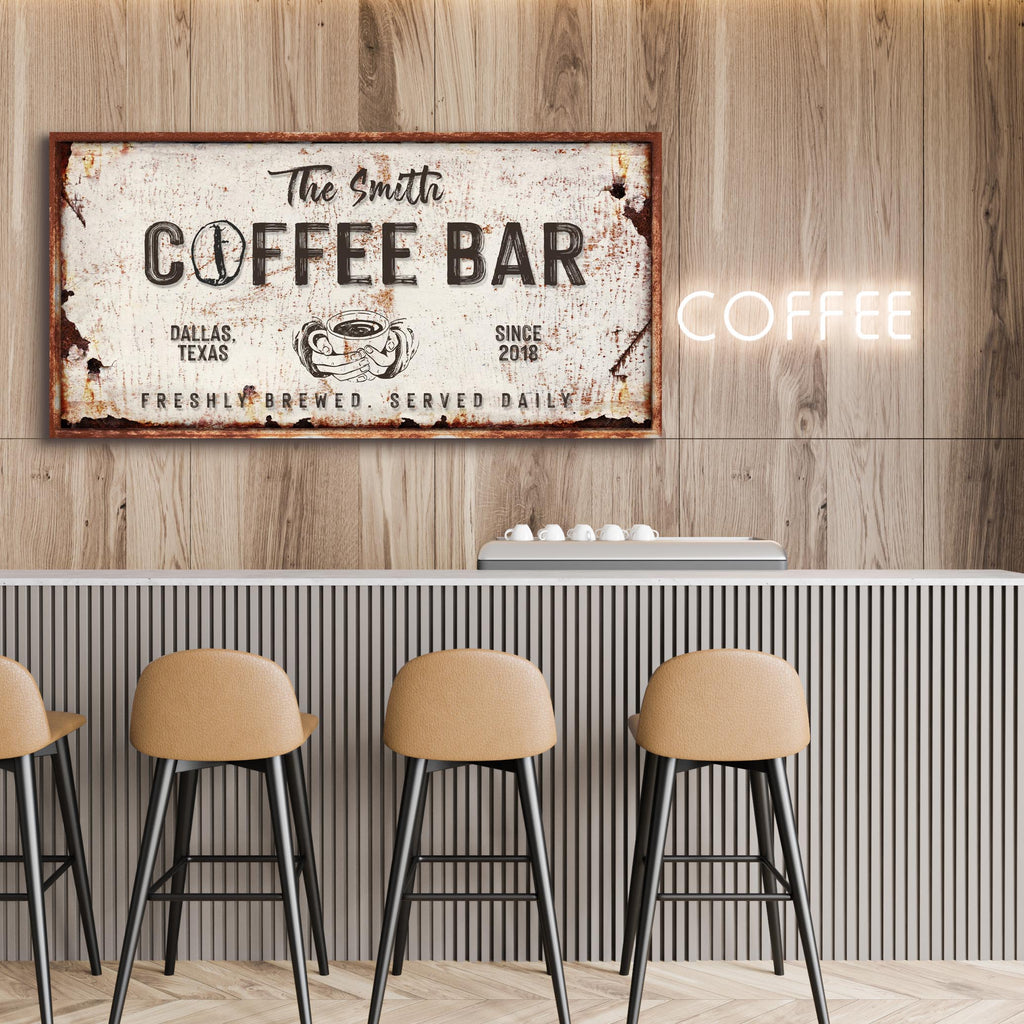 Coffee Bar Sign IV