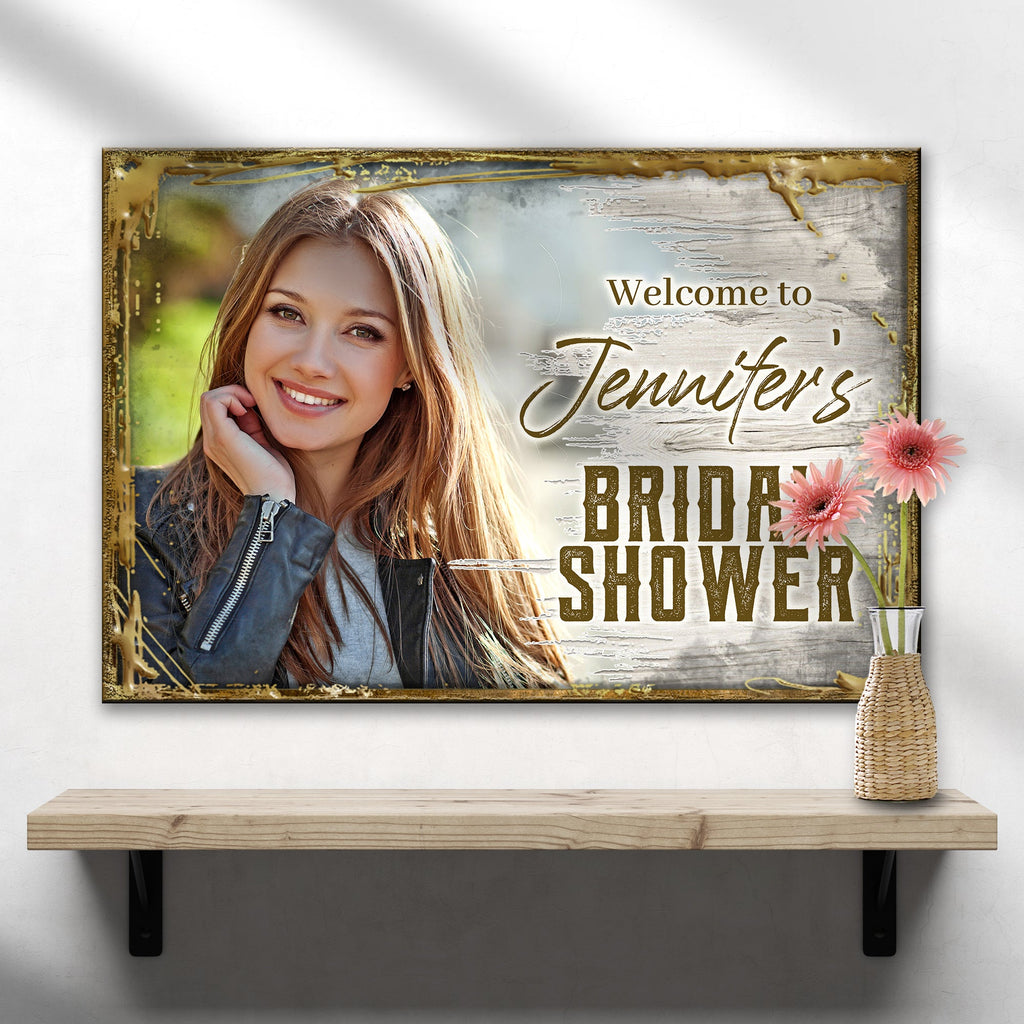 Welcome To The Bridal Shower Sign