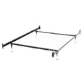 Adjustable Twin/Full Metal Bed Frame with Headboard and Footboard Brackets