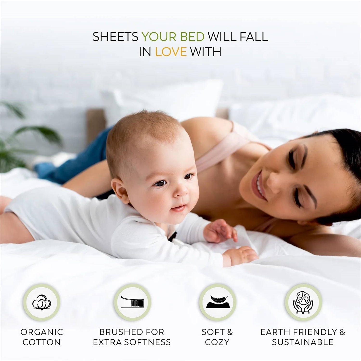 Twin size Aqua Blue 100-Percent Certified Organic Cotton Sheet Set