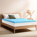 Twin size 3-inch Thick High Density Memory Foam Mattress Topper